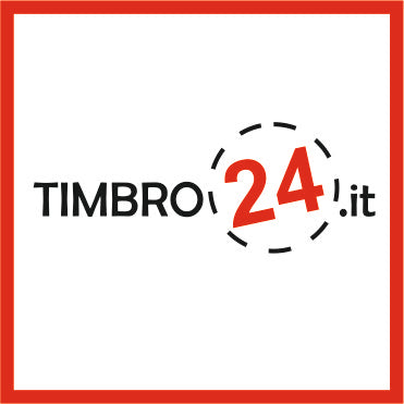 Logo sito internet www.timbro24.it sito di timbri autoinchiostranti con consegna veloce in 24 ore